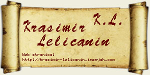 Krasimir Lelićanin vizit kartica